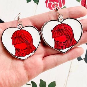 Valfré’s Lucy Devil Heart earrings